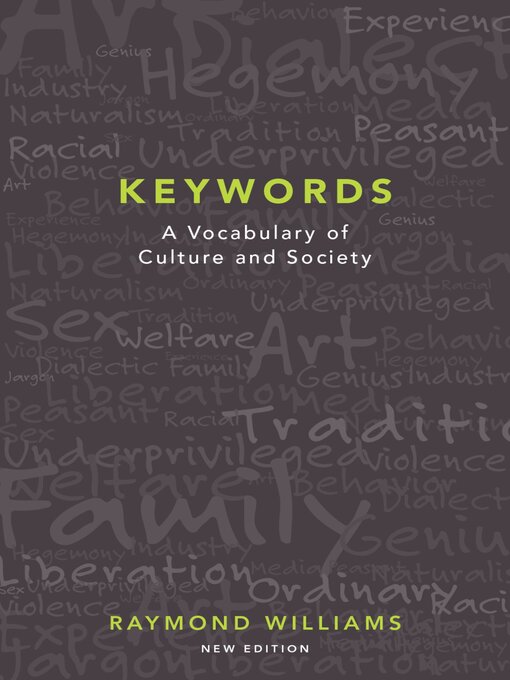Title details for Keywords by Raymond Williams - Wait list